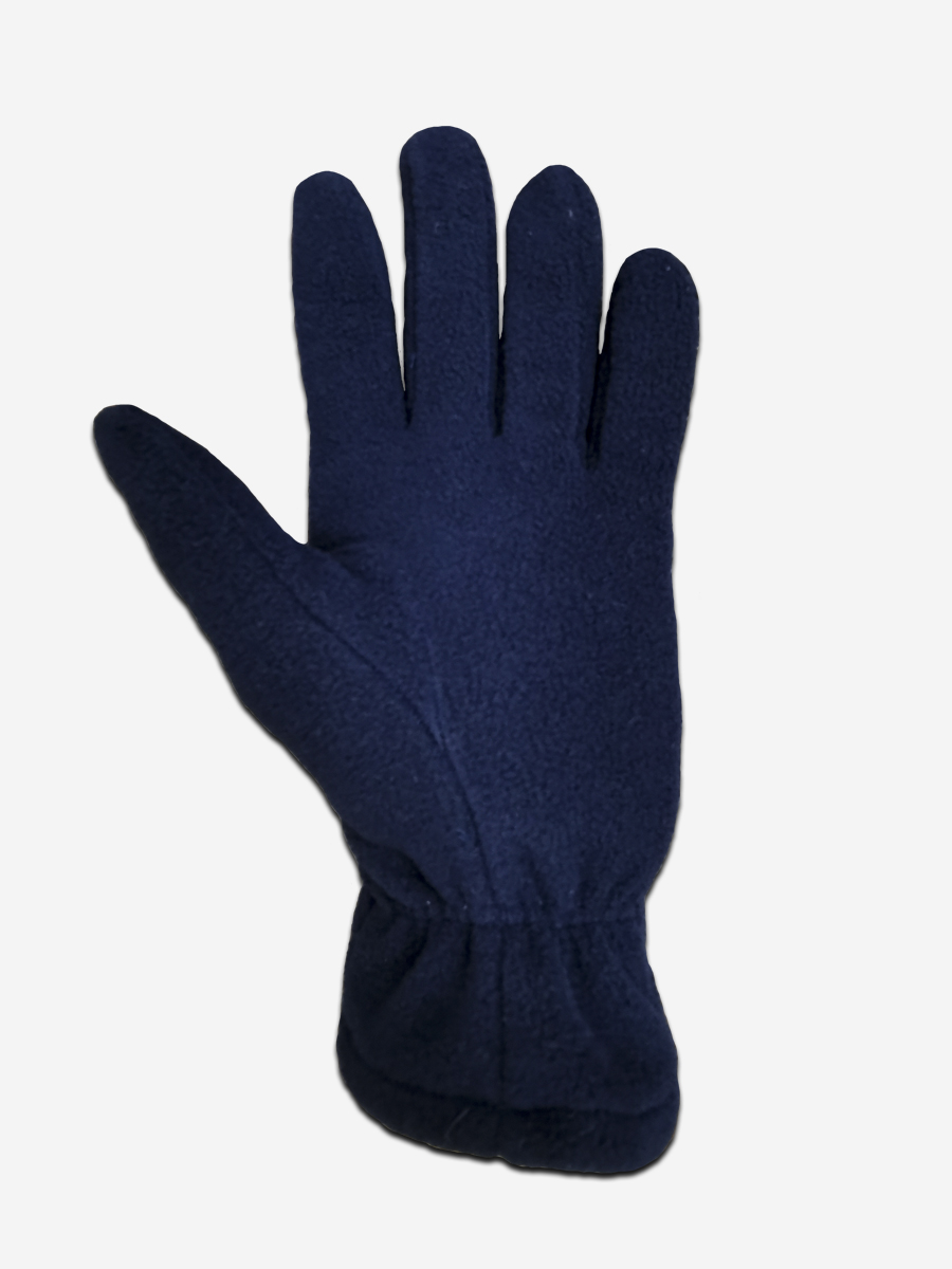 Флисовые перчатки, темно-синие